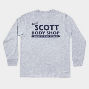 Keith Scott Body Shop (OTH) Kids Long Sleeve T-Shirt